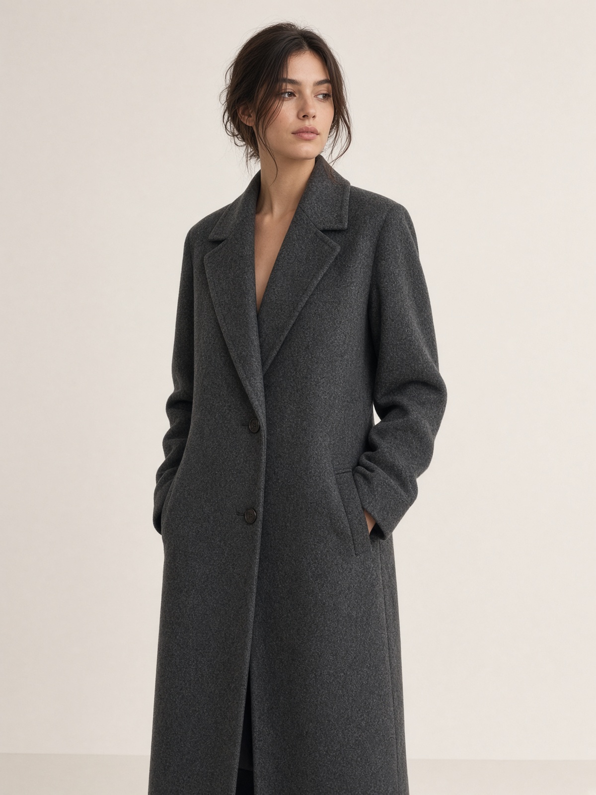 Charcoal Studio Coat